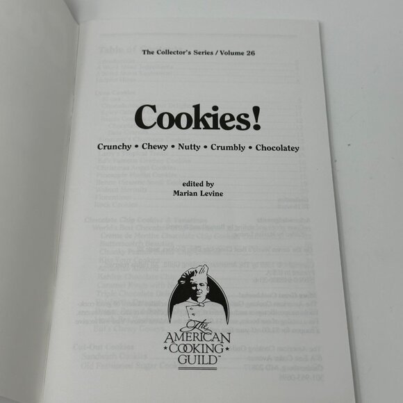 Cookies Cookbook 1989 American Cooking Guild Vol 26 Vintage Baking Recipes - Picture 2 of 10